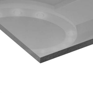 4mm Silver Tinted Mirrored Glass