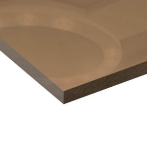 6mm Silver/Bronze Tinted Mirrored Glass