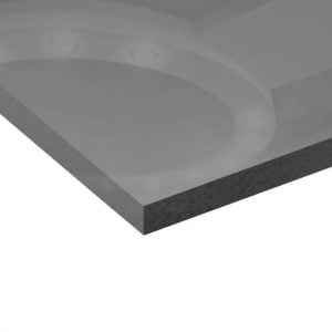 6mm Silver/Grey Tinted Mirrored Glass