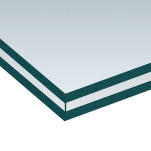 6.4mm Double Glazed Laminated Glass