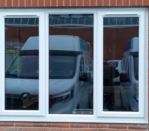 Window replacement, timber to uPVC - Hethersett