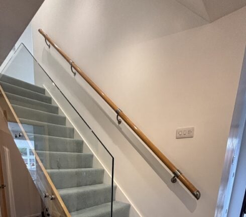 Glass Staircase Installation – Hellesdon