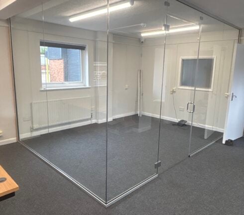 Glass Office Partition Installation – Great Yarmouth